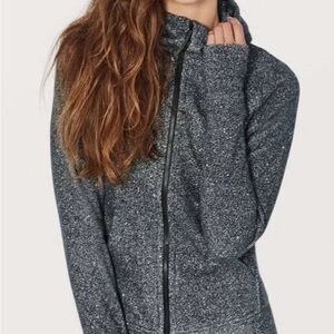 Lululemon speckled scuba hoodie size 10 Nice